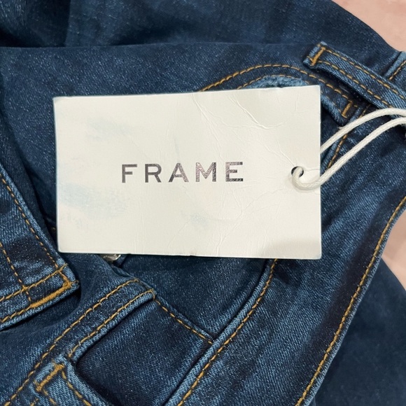 NWT Frame Denim Le High Waist Flare Jeans Majesty Blue 29 - Picture 11 of 11